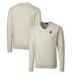 Men's Cutter & Buck Oatmeal Florida Gators Lakemont Tri-Blend V-Neck Pullover Sweater