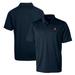 Cutter & Buck Navy Auburn Tigers Primary Team Logo Prospect Textured Stretch Polo