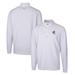 Men's Cutter & Buck White Louisville Cardinals Traverse Stretch Quarter Zip-Pullover Top