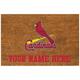 St. Louis Cardinals 19.5'' x 29.5'' Personalized Door Mat