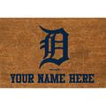 Detroit Tigers 23'' x 35'' Personalized Door Mat