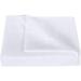 1100 Thread Count 3 Piece Flat Sheet ( 1 Flat Sheet + 2- Pillow cover ) 100% Egyptian Cotton Color White Solid Size Queen