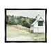 Stupell Industries Quiet Countryside Farmhouse Cottage Green Pasture Jet Black Framed Floating Canvas Wall Art 24x30 by Jennifer Paxton Parker