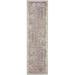 HomeRoots 385720 2 x 6 ft. Gray Distressed Ornamental Runner Rug