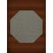 Dalyn Dover Area Rug DV4 Dv4 Silver Lines Stripes 8 x 8 Octagon