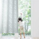 Sheer Curtains Room Decorative Voile Grommet Sheer Curtain Panels Floral Embroidered Semi Sheer Window Drapes for Bedroom 52 x95 Inch 2 Panels Light Grey