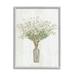 Stupell Industries Delicate Cottage Wildflowers Bouquet Weathered Grainy Pattern Graphic Art Gray Framed Art Print Wall Art Design by Ziwei Li