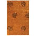 Brown 0.625 in Area Rug - Safavieh Soho Gold/Rug, Wool | 0.625 D in | Wayfair SOH513B-4