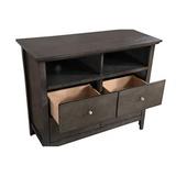 Glory Furniture Hammond 4 Drawer Media Chest Wood in Gray | 35.5 H x 42 W x 18 D in | Wayfair G5405-TV