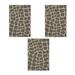 Brown 48 x 24 x 0.3 in Area Rug - Mercer41 Gumaro Animal Print Machine Made Tufted Area Rug in Taupe Set | 48 H x 24 W x 0.3 D in | Wayfair