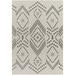 Black;beige;ivory;gray Rectangle 2' x 3' Area Rug - Union Rustic Ellajean Abstract Machine Made Power Loomed Polypropylene Indoor/Outdoor Area Rug in Charcoal 36.0 x 24.0 x 0.01 in white | Wayfair