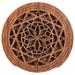 Guitar Wooden Soundhole Sound Hole Cover Block Feedback Buffer Mahogany Wood for EQ Acoustic Folk Guitars Style 1