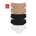 Jazz-Pants Slips PETITE FLEUR Gr. 56/58, 5 St., beige (beige, schwarz, weiß) Damen Unterhosen Jazzpants Bestseller