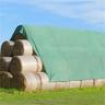 VOSS.farming Heuvlies 9,8 x 12,5m, Strohvlies, Strohballenschutz, Rundballen-Vlies 140g/m²