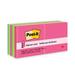 Post-it-Post-it Original Pop-up Refill 3 x 3 Assorted Cape Town Colors 100-Sheet 12/Pack (R33012AN)