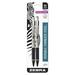 Zebra Pen M-301 Mechanical Pencil Stainless Steel Barrel Fine Point 0.5mm Black Grip 2-Pack