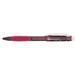 Pentel Twist-Erase GT Pencils 0.5 mm HB (#2.5) Black Lead Red Barrel Each