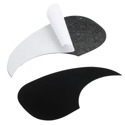 Guitar Pickguard Fit 41 Inch Left Handed Water Drop Shape Black 2 Pack - 41 Inch