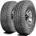 Pair of 2 (TWO) Hankook Dynapro AT2 LT 255/75R17 Load C (6 Ply) AT A/T All Terrain Tires Fits: 2021-22 Jeep Wrangler Willys Sport 2013 Jeep Wrangler Unlimited Rubicon