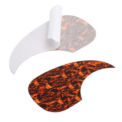 Guitar Pickguard Fit 41 Inch Left Handed Water Drop Shape Brown 2 Pack - 41 Inch