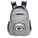 MOJO Gray Green Bay Packers Personalized Premium Laptop Backpack