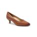 Wide Width Women's Kiera Pumps by Trotters in Luggage (Size 6 1/2 W)