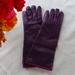 Coach Accessories | Coach Leather/Cashmere Lined Gloves | Color: Purple | Size: 6 1/2