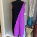 Nine West Dresses | Nine West Color Block Dress | Color: Black/Purple | Size: 10