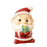 Clearance! Pgeraug Christmas Decorations Christmas Ornaments Christmas Decorations Indoor Statue Miniature Snowman Santa Claus Resin Craftwork Home Garden Decorations Statue Desktop Ornament B