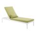 Ergode Perspective Cushion Outdoor Patio Chaise Lounge Chair - White Peridot