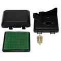 17220-ZM0-030 17231-Z0L-050 Air Cleaner + 17211-ZL8-023 Air Filters for GCV160 Engine HRB216 Lawn Mower