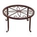 HOTWINTER Plant Stand for Flower Pot Potted Holder Indoor Outdoor Metal Rustproof Iron Garden Container Round Supports Rack for Planter Bronze