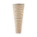 Sagebrook Home Metal 15 Rugged Vase Ivory/nickel