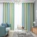 Yipa Double Layers Blackout Curtain For Living Room Room Darkening Curtain For Bedroom Kids Girls Room Rainbow Star Window Curtain Thermal Insulated Grommet Curtain Panel Eyelet Ring Top Window Drapes