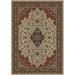 5 ft. 3 in. x 7 ft. 7 in. Persian Classics Medallion Kashan - Ivory