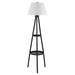 SAFAVIEH Dorea 63 in. Traditional Floor Lamp Black