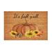 Dtydtpe Carpet Fall Thanksgiving Decorative Door Mat Farmhouse Happy Fall Yall Doormat Autumn Buffalo Plaid Doormats Non Slip Fall Indoor Floor Mat Low Profile Entryway Rug for Autumn Holiday Mat