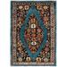 SAFAVIEH Vintage Hamadan Serenity Oriental Area Rug Blue/Black 4 x 6