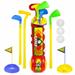 Kidplokio Toddler Indoor Toy Golf Caddy Set Red Ages 3 to 8