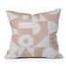 Society6 My Favorite Geometric Pattern by Zoltan Ratko Throw Pillow