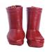 Trendy Red PU Leather Long Boots Shoes For 18 American s
