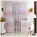 Dtydtpe Curtains Curtains & Drapes PC Tulle Sheer 1 Door Window Pk Panel Curtain Drape Scarf Home Decor