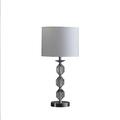 HomeRoots 468819 21 in. Contemporary Hexagonal Crystal Table Lamp Crystal