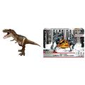 Jurassic World HBK73 Riesendino T-Rex Actionfigur, extragroßes Dinosaurier Spielzeug, ca. 61 cm lang & HHW24 - Adventskalender 2022 für Kinder mit Überraschungen für 24 Tage