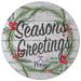 Pennsylvania Quakers 20'' x Season's Greetings Circle