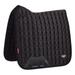 LeMieux Loire Classic Dressage Square Saddle Pad - Large - Black - Smartpak