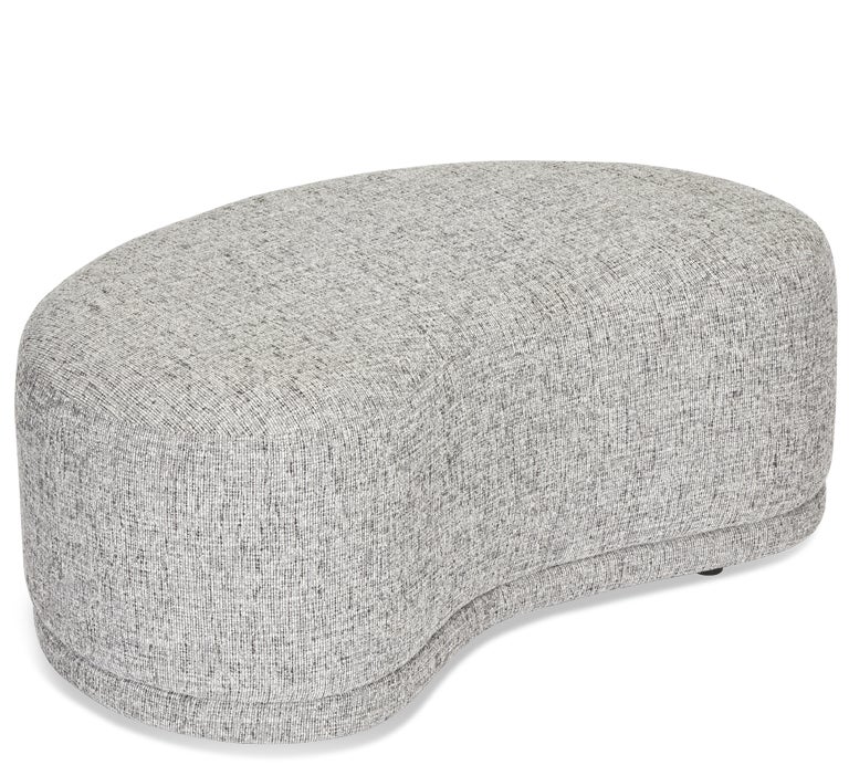 Sitzbank ENZO – Sitzbank, Tweed in Grau