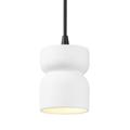 Justice Design Group Radiance 3 Inch Mini Pendant - CER-6500-HMCP-CROM-WTCD