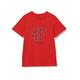 4F JUNIOR Jungen Boy's T-Shirt Jtsm008 Tshirt, Rot, 140 cm