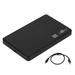 2.5 Inch USB HDD Case Sata To USB 2.0 Hard Drive Disk SATA External Enclosure HDD Hard Drive Box with USB Cable